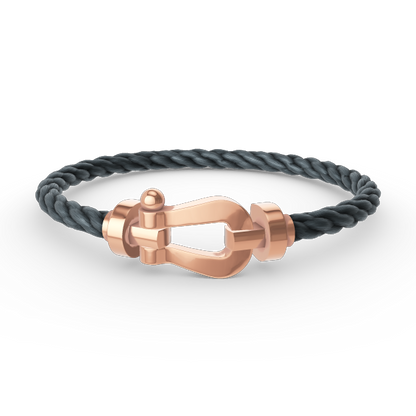 [Violet JW]FORCE LARGE HORSESHOE NO DIAMOND BRACELET ROSE GOLD