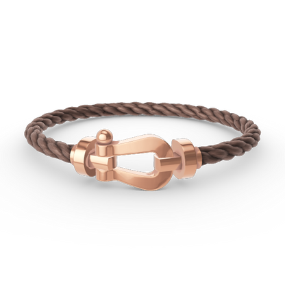 [Violet JW]FORCE LARGE HORSESHOE NO DIAMOND BRACELET ROSE GOLD