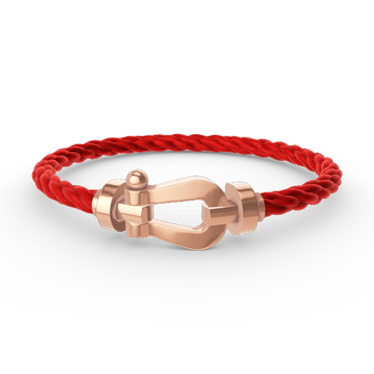 [Violet JW]FORCE LARGE HORSESHOE NO DIAMOND BRACELET ROSE GOLD