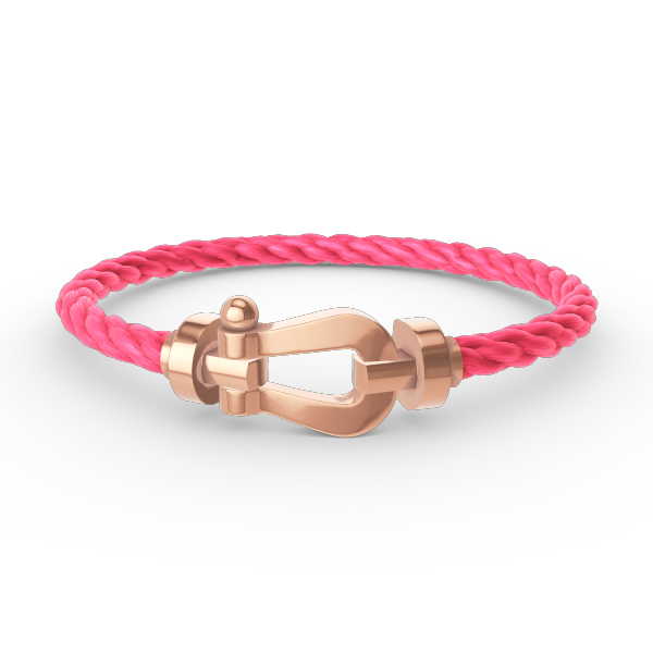 [Violet JW]FORCE LARGE HORSESHOE NO DIAMOND BRACELET ROSE GOLD