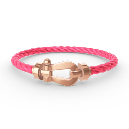 [Violet JW]FORCE LARGE HORSESHOE NO DIAMOND BRACELET ROSE GOLD