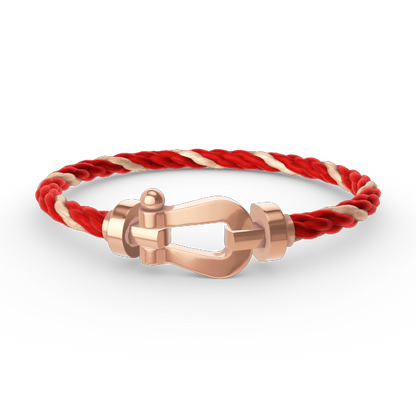 [Violet JW]FORCE LARGE HORSESHOE NO DIAMOND BRACELET ROSE GOLD