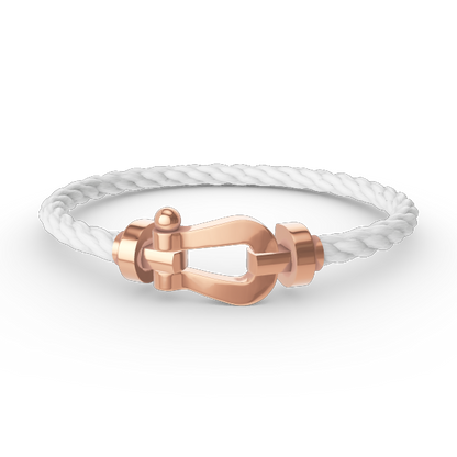 [Violet JW]FORCE LARGE HORSESHOE NO DIAMOND BRACELET ROSE GOLD