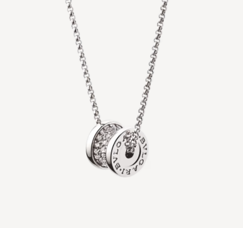[Violet JW]ZERO 1 SILVER DIAMOND NECKLACE