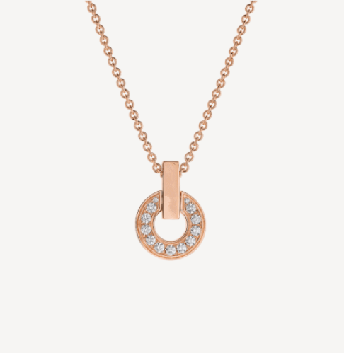 [Violet JW]GARI NECKLACE PINK GOLD DIAMOND