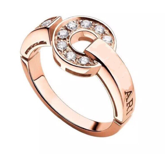[Violet JW]DREAM RING DIAMOND PINK GOLD