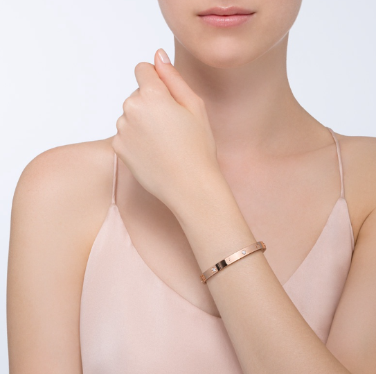 [Violet JW]LOVE BRACELET 6.1MM 4 DIAMONDS