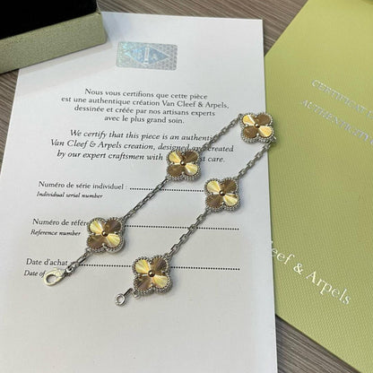 [Violet JW]CLOVER  5 MOTIFS  CHRISTMAS LIMITED EDITION BRACELET