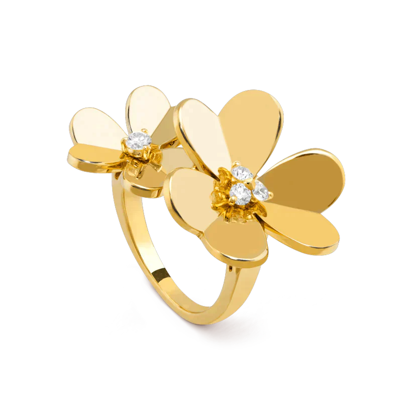 [Violet JW]CLOVER COMOS GOLD DIAMOND RING