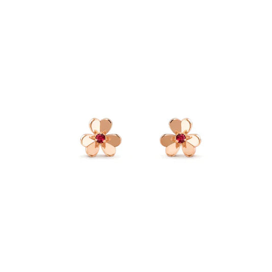 [Violet JW]FRIVOLE  FLOWER PINK EARRINGS