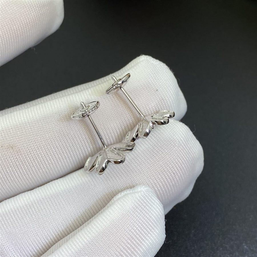 [Violet JW]FRIVOLE MINI SILVER FLOWER EARRINGS