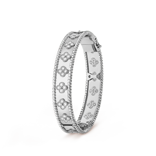 [Violet JW]CLOVER BRACELET 8MM DIAMONDS