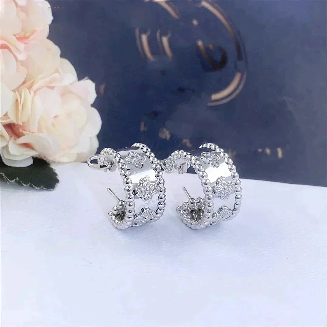 [Violet JW]PERLEE DIAMOND EARRINGS