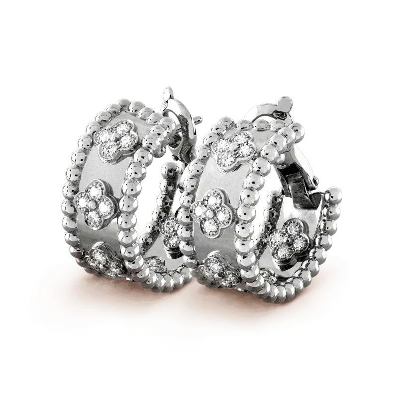 [Violet JW]PERLEE DIAMOND EARRINGS