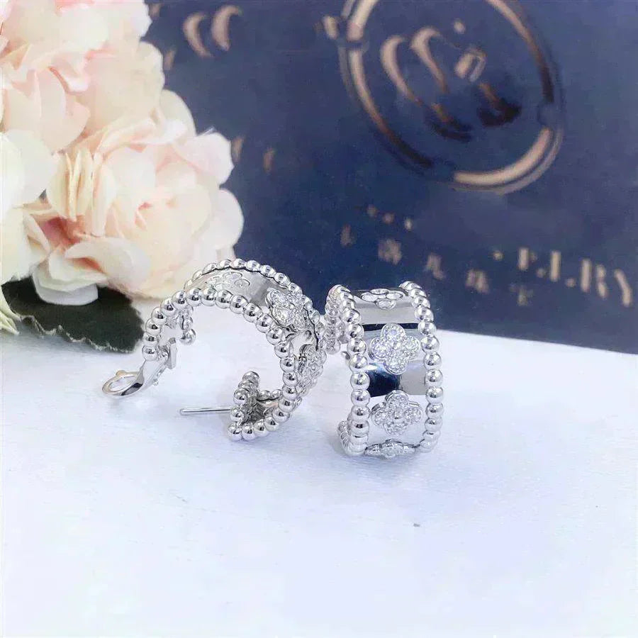 [Violet JW]PERLEE DIAMOND EARRINGS