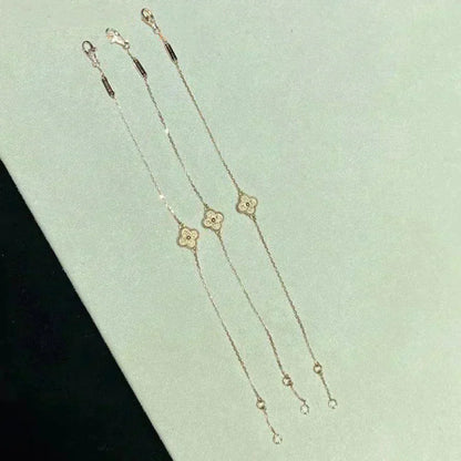 [Violet JW]CLOVER SINGLE FLOWER BRACELET