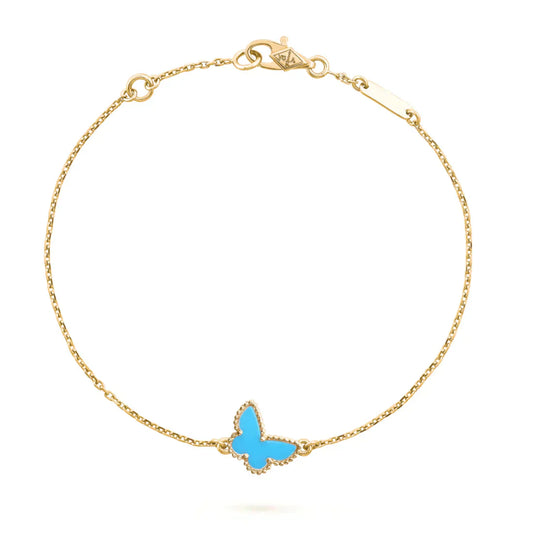 [Violet JW]BUTTERFLY TURQUOISE BUTTERFLY BRACELET