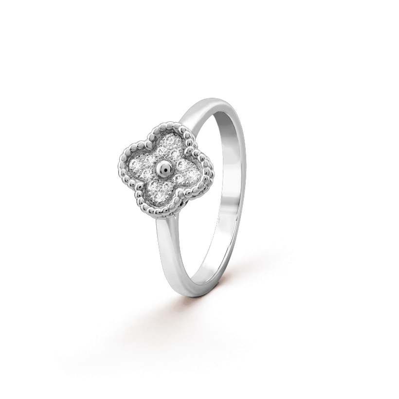 [Violet JW]CLOVER DIAMOND RING
