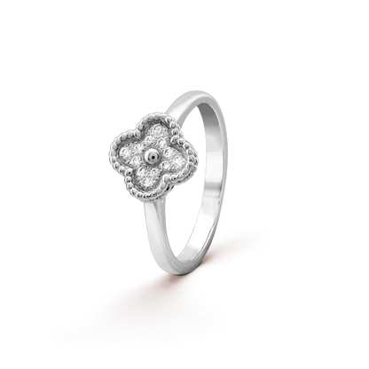 [Violet JW]CLOVER DIAMOND RING