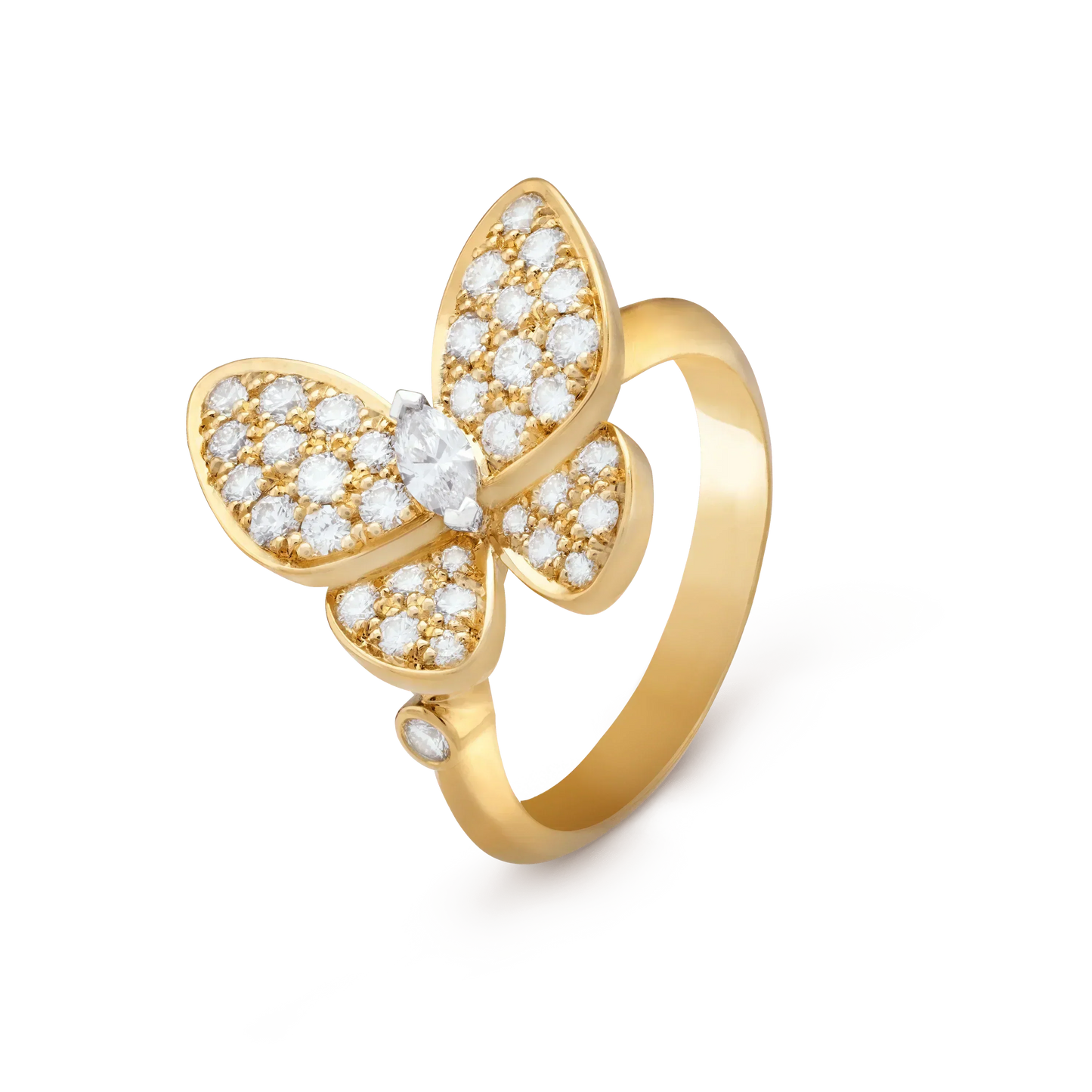 [Violet JW]BUTTERFLY DIAMOND RING