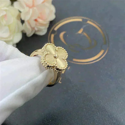 [Violet JW]CLOVER GOLD RING