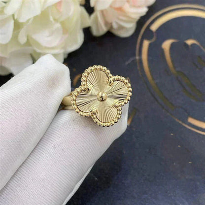 [Violet JW]CLOVER GOLD RING