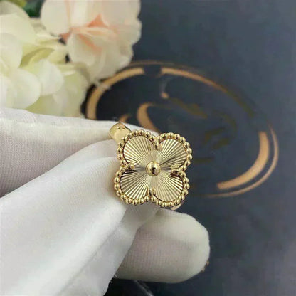 [Violet JW]CLOVER GOLD RING