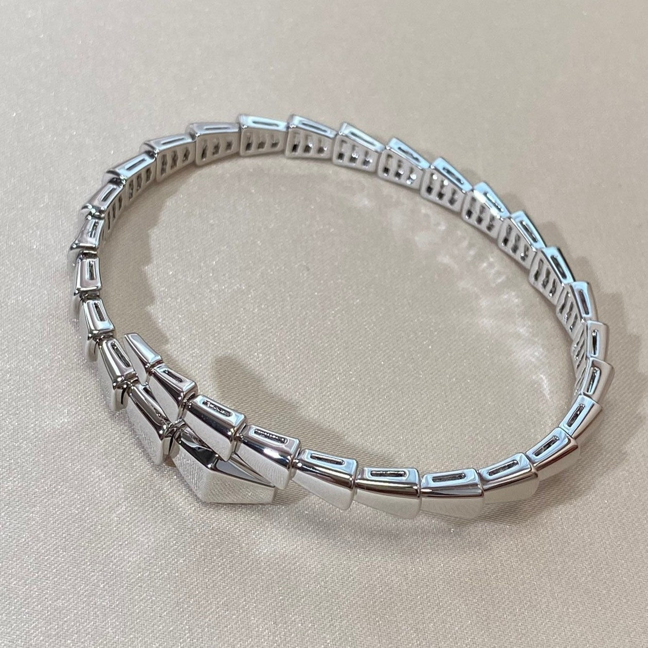 [Violet JW]SERPENTI VIPER SILVER BRACELET