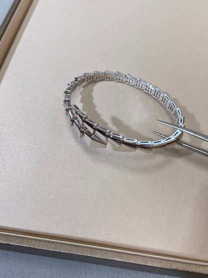 [Violet JW]SERPENTI VIPER SILVER BRACELET