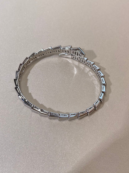 [Violet JW]SERPENTI VIPER SILVER BRACELET