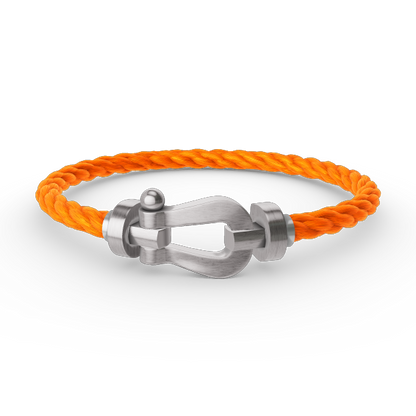 [Violet JW]FORCE LARGE HORSESHOE NO DIAMOND BRACELET SILVER