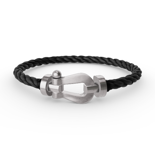 [Violet JW]FORCE LARGE HORSESHOE NO DIAMOND BRACELET SILVER