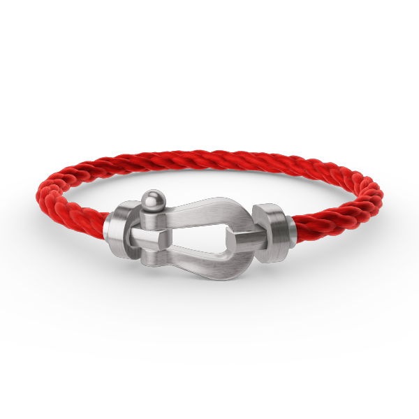 [Violet JW]FORCE LARGE HORSESHOE NO DIAMOND BRACELET SILVER