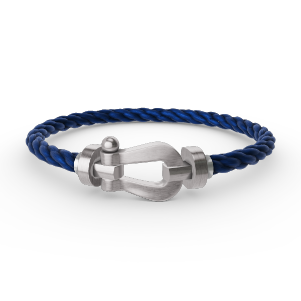 [Violet JW]FORCE LARGE HORSESHOE NO DIAMOND BRACELET SILVER