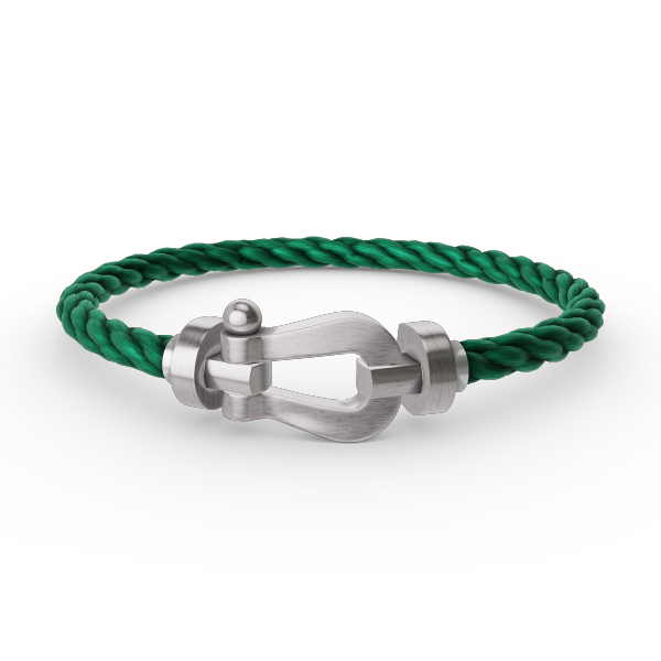 [Violet JW]FORCE LARGE HORSESHOE NO DIAMOND BRACELET SILVER