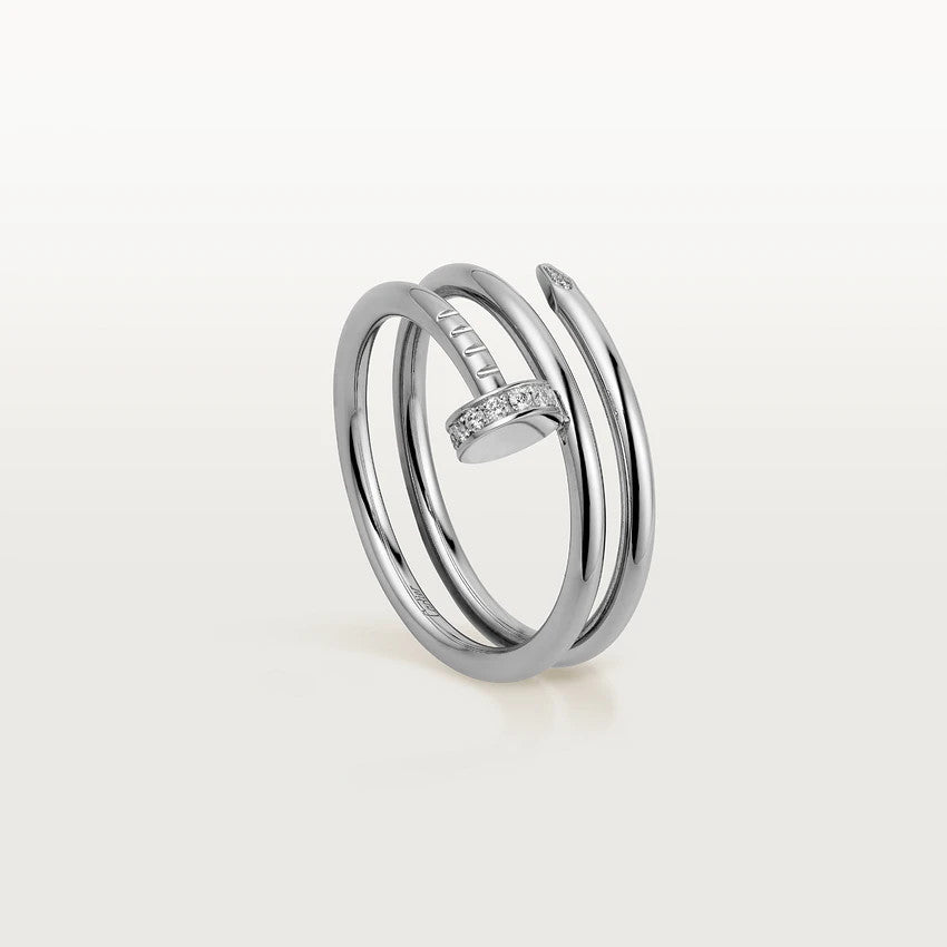 [Violet JW]JUSTE RING 1.8MM SILVER DOUBLE ROW