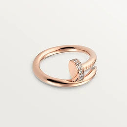 [Violet JW]JUSTE RING 2.65MM PINK GOLD DIAMOND