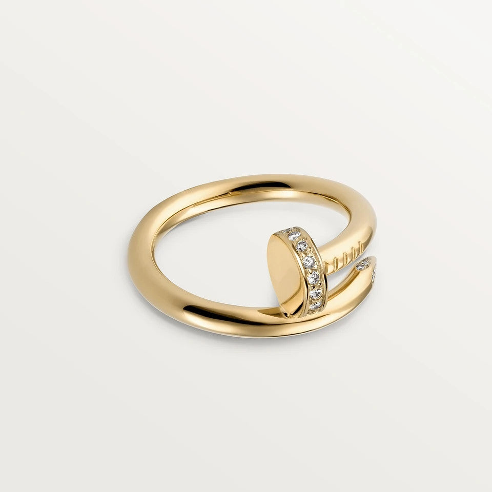 [Violet JW]JUSTE RING 2.65MM GOLD DIAMOND